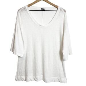 OUT FROM UNDER WHITE WOMEN SHORT SLEEVE SOFT COMFORTABLE SHIRT MEDIUM NEW